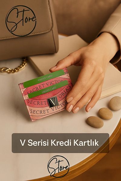 Store Modern Pattern Mothers and Valentine's Day Women's Card Holder Wallet