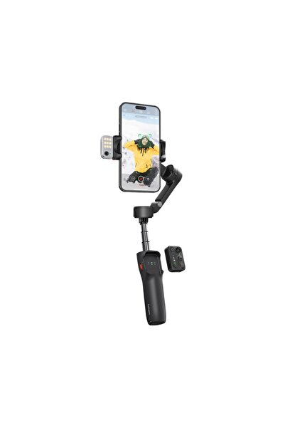 Hohem iSteady V3 3 Eksenli Yapay Zeka Telefon Gimbal (Siyah)