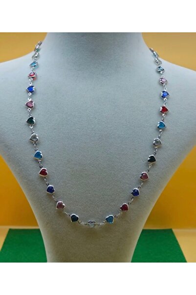charmove ile kendinizi şımartın Women's Silver Color Zircon Stone Steel Speci...