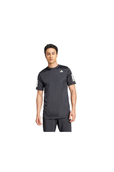 adidas Club 3Str Tee Men's Tennis T-Shirt Jg0978 Black