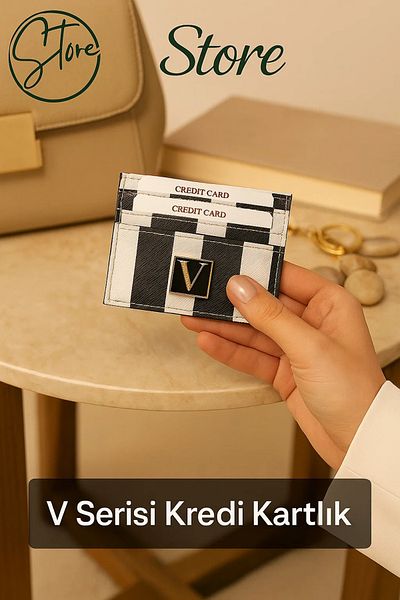Store Modern Pattern Mothers and Valentine's Day Women's Card Holder Wallet