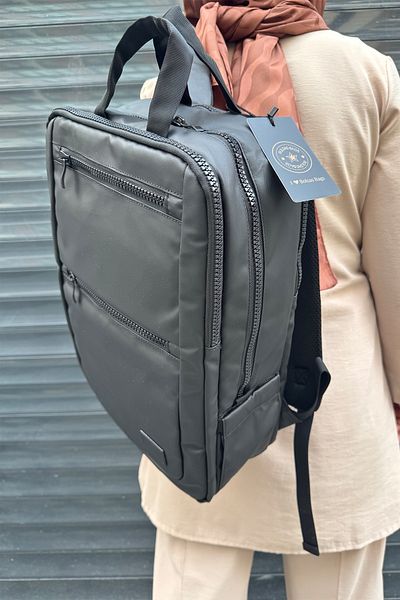 LİLİLEMON Waterproof Imported Fabric School Business and Travel Backpack and Handbag with Laptop Compartment