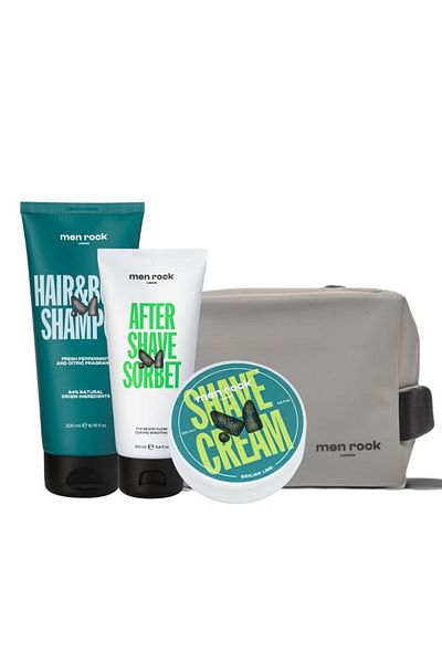 Men Rock Men's Rock Routine Goals Kit Gift Set