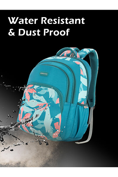 Lavie Sport 35L Nova Backpack | Laptop Compatiable | Raincover (Teal)