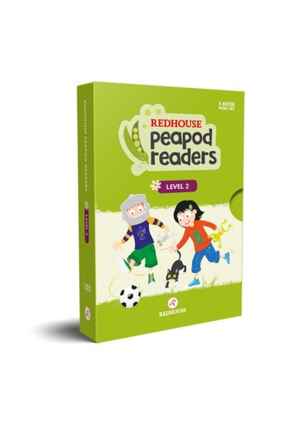 Redhouse Yayınları Peapod Readers İngilizce Hikâye Seti 5 Kitap - Level 2