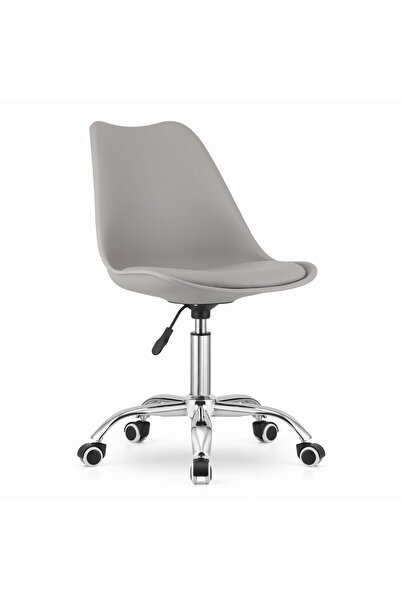 Mercaton Scaun de birou, Mercaton, Alba, Alba, pivotant, PP, gri, 48x43x91.5 cm