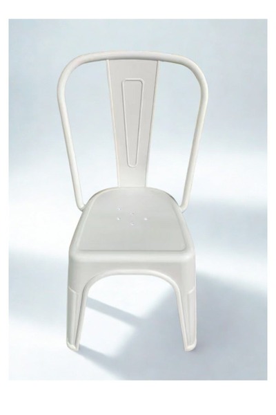 smart home Modern Fiber Single Chair with Sturdy Legs - 45x45x80 cm | Durable Seat for Offices, Dining Rooms