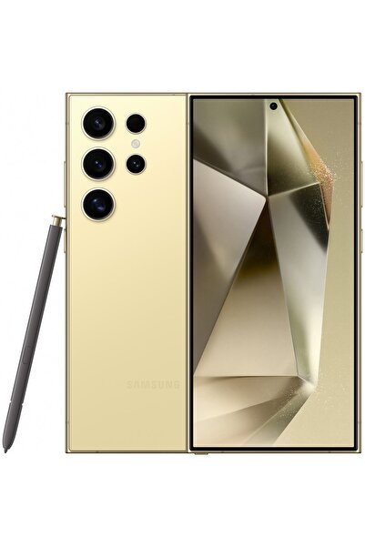 Samsung Galaxy S24 Ultra, Dual SIM, 12GB RAM, 256GB, 5G, Titanium Yellow