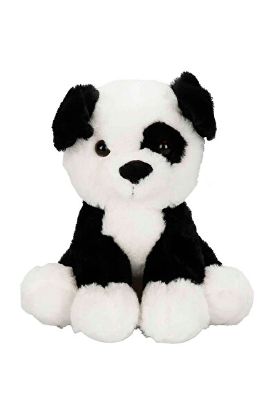 Sunman Cute Plush Dog 32 cm - Black-White