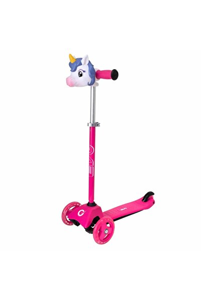 Evo 3 Tekerlekli Unicorn Işıklı Mini Cruiser Scooter