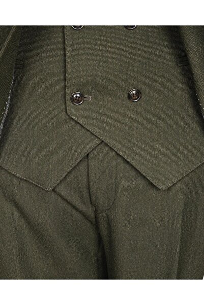 echol Ech.2351-2751 Ecru Fabric Double Breasted Suit