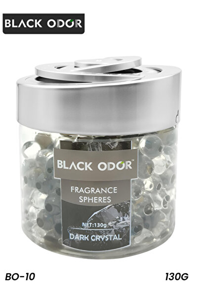 Black Odor كرات عطرية BO-10 - رائحة كريستالية داكنة، 130 جرام معطر جو جل للمن...
