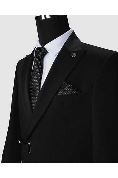 Suit Sartoria Ssa.2774 Metal Button Double Breasted Suit