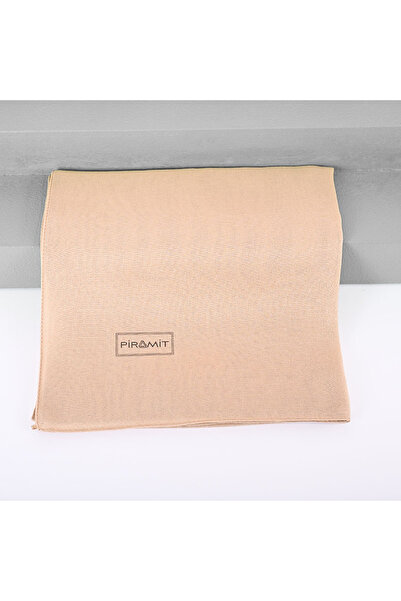 PİRAMİT Απλό κεχριμπαρένιο κασκόλ