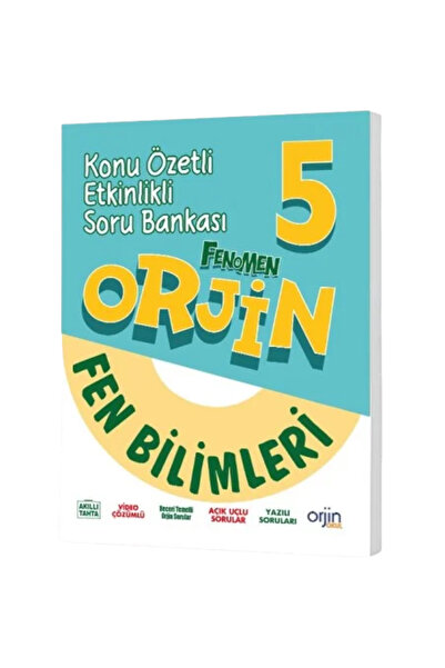 Orjin Okul Orjin 5. Sınıf Fen Bilimleri Konu Özetli Soru Bankası