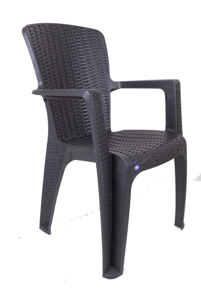 BERAWOND LİZA RATTAN KOLTUK PLASTİK SANDALYE BAHÇE SANDALYESİ KAMP SANDALYESİ