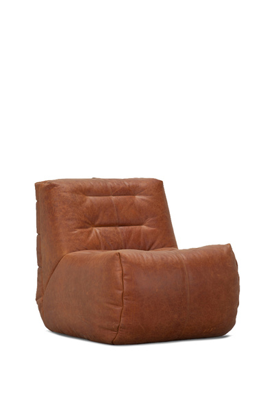 Estetik Decor Nob Taba Deri Tekli Koltuk