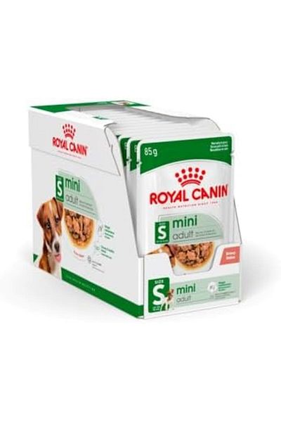 Royal Canin Mini Adult In Gravy Wet Food for Small Breeds in Gravy 12*85 g