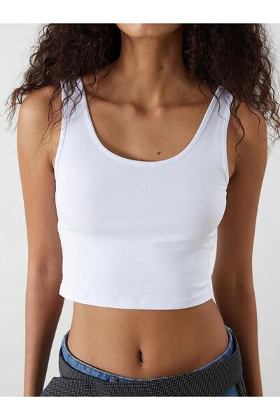 LC Waikiki Xside U Neck Crop (S5)