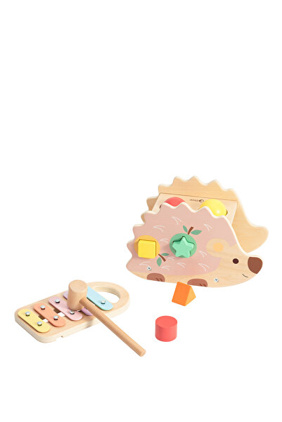 Classic World لعبة أنشطة تيلكي الخشبية