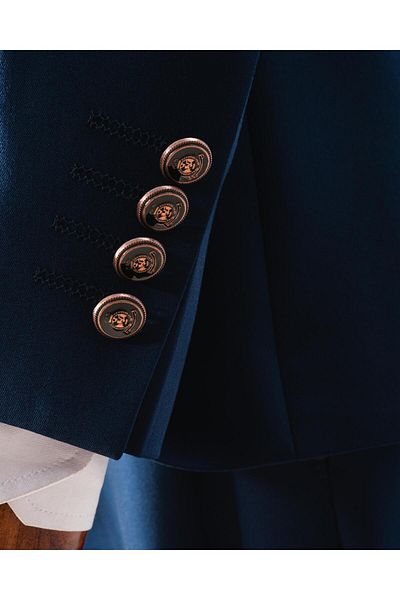 echol Ech.508-2471 Straight Fabric Double Breasted Suit