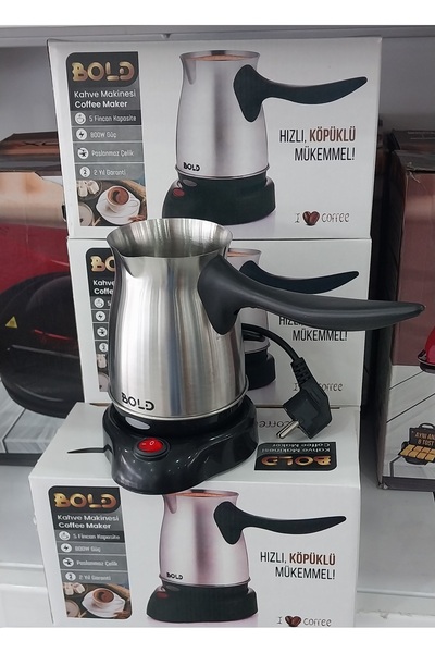 BOLD çelik turk kahvesi makinasi