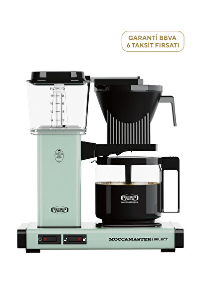 Moccamaster KGB Select Cam Potlu Pastel Yeşil Filtre Kahve Makinesi