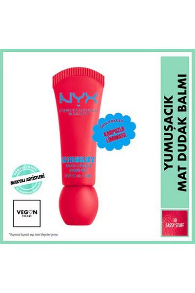 NYX Makeup Soft Matte Smushy Lip Balm Sassy Stuff 10