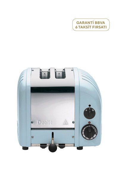 Dualit Classic Series Glacier Blue 2 Chamber Toaster