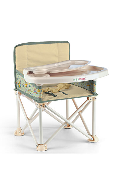 Minimono Plus Karnaval Portatif Katlanır Yükseltici Mama Sandalyesi