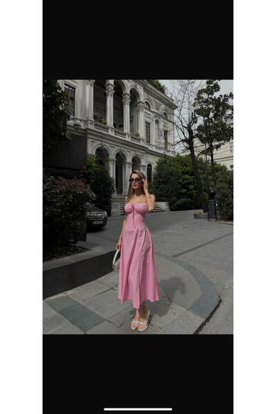 MODA WAY KORSELİ ELBİSE