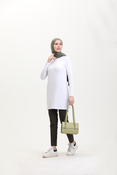 aymiramoda تونك طويل من الفيسكوز