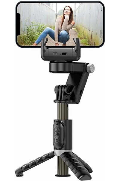 SUKILO مثبت الهاتف الذكي Q18، عصا سيلفي ثلاثية المحاور مع حامل ثلاثي القوائم،...