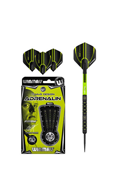 WINMAU MVG Adrenalin Çelik Uçlu Dart Oku 23 gr
