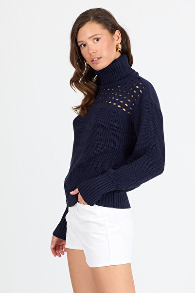 Rodi Women's Turtleneck Knitwear Blouse 11023