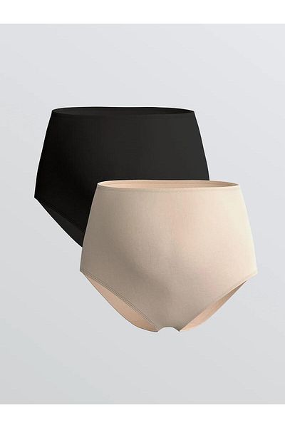 LC Waikiki LCW DREAM Chiloți clasici de maternitate simpli, pachet de 2 (W5)