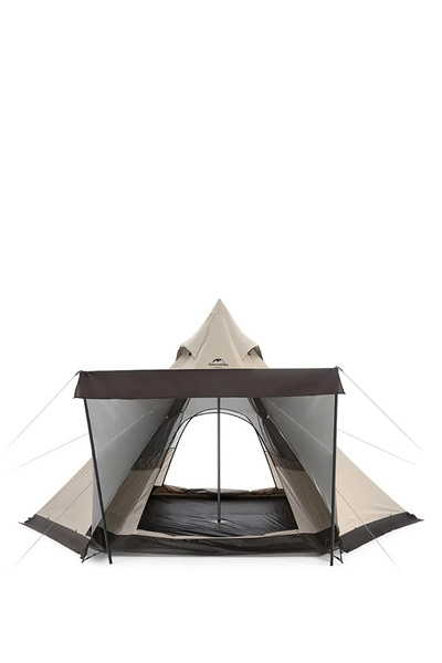 Naturehike Ranch Teepee Bej 5 Kişilik Lüks Kamp Çadırı