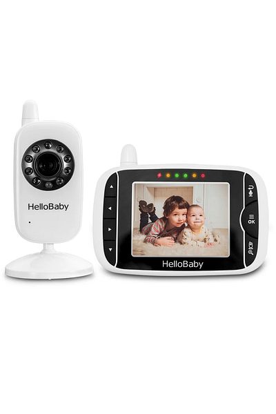Hello Baby HB32 Wireless Digital Video Camera with Night Vision and Temperature Sensor