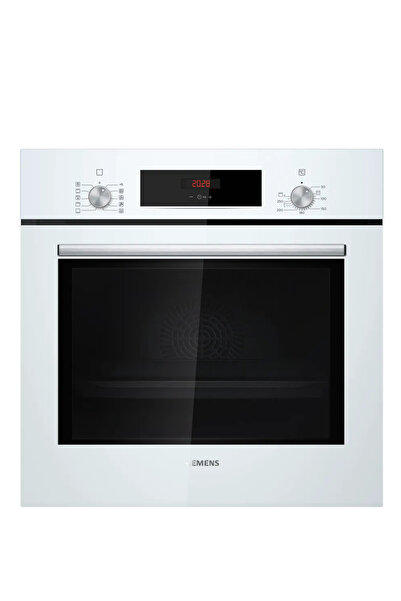 Siemens iQ100 HB012FBW1T Beyaz Ankastre Fırın