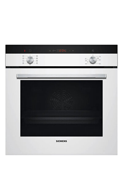Siemens iQ300 HI133FEW0T Beyaz Buhar Destekli Ankastre Fırın