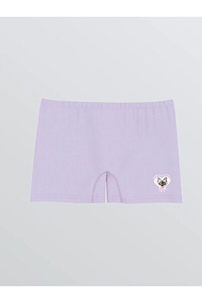 LC Waikiki LCW Kids Baskılı Kız Çocuk Boxer 5'li (W5)