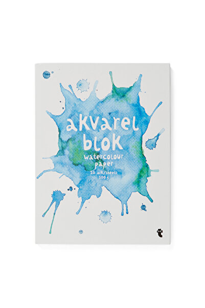 Flying Tiger Copenhagen Suluboya Kağıdı 18 cm x 24 cm