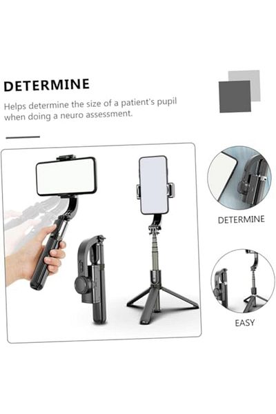 SUKILO Phone Stabilizer Tripod, Flexible Gimbal with Magnetic Mount, 26cm Selfie Stick with Phone Ho