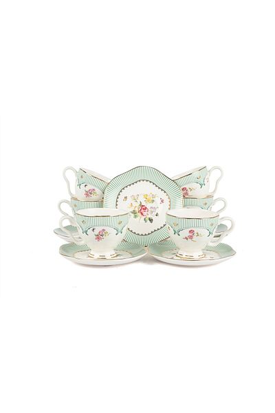 Mikasa Moor Splendor Florum 6-Piece Coffee Cup 90Cc