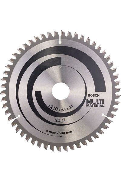 Bosch Panza ferastrau circular Multi Material, 210x30x2.4mm, 54T