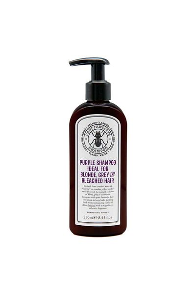 Captain Fawcett Șampon pentru păr gri Captain Fawcett Bianco Classico Purple Shampoo 250ml