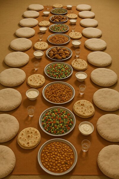 kzydesign Yer sofraları için su geçirmez özel ölçü masa örtüsü