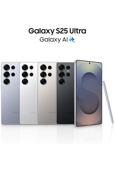 Samsung هاتف جالاكسي S25 ألترا بتقنية الذكاء الاصطناعي، سعة تخزين 256 جيجابايت، ذاكرة وصول عشوائي 12 جيجابايت، لون فضي تيتانيوم، هاتف ذكي بنظام أندرويد، كاميرا بدقة 200 ميجابكسل، قلم S، عمر بطارية طويل (معتمد في الإمارات العربية المتحدة)