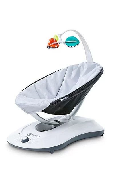 JollyMag Electric Swing 4 Moms RockaRoo Classic Grey