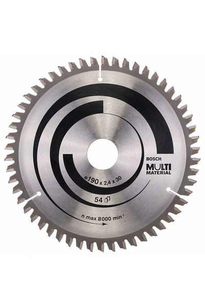 Bosch Panza ferastrau circular Multi Material, 190x20x2.4mm, 54T